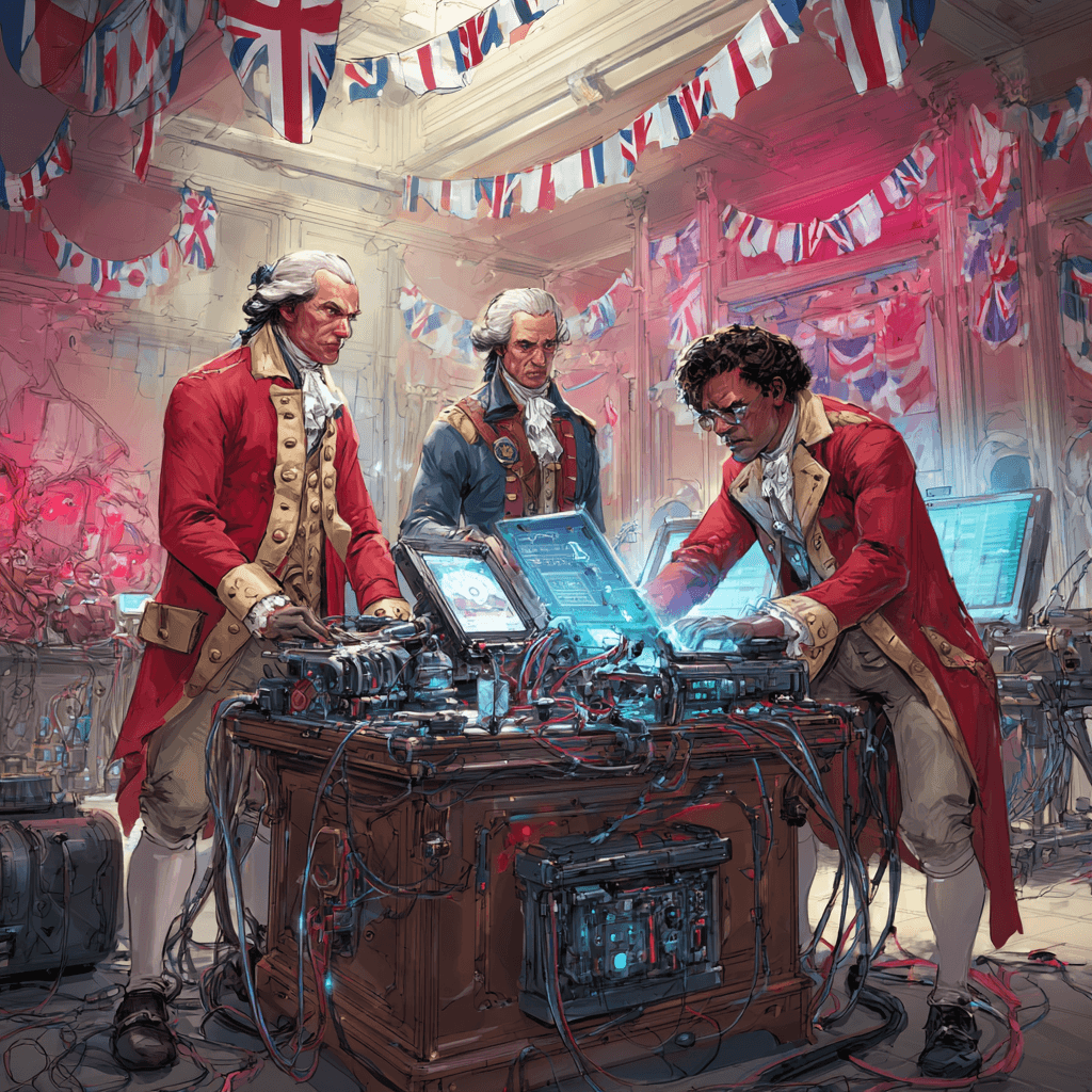 American technologists collaborating